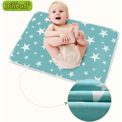 Hot 35*45cm Baby Changing Mat Portable Foldable Washable Waterproof Mattress Children game Floor Mats Reusable Travel Pad Diaper