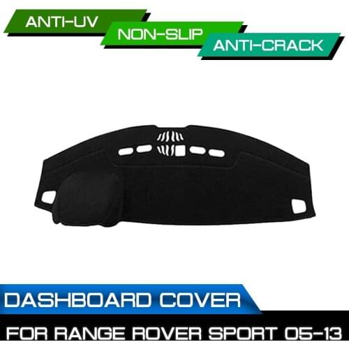 Car Dashboard Mat for Range Rover Sport 2005 2006 2007 2008 2009-2013 Anti-dirty Non-slip Dash Cover Mat UV Protection Shade