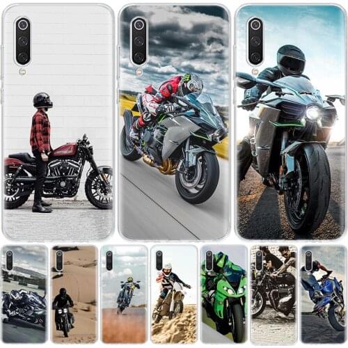 Motocross Moto Cross Dirtbikes Phone Case For Xiaomi Mi 11 9 8 A3 A2 A1 CC9 E 9T 10T Note 10 Lite F2 Pro F3 X3 6X 5X F1 Coque Co