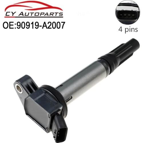New Ignition Coil For Toyota Highlander Venza Blade Lexus RX270 RX350 RX450 90919-A2007 90919A2007