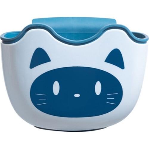 Solid Simple Cute Drainage Hanging Bag Storage Basket With Adjustable Faucet Draining Hanging Bag Home Kitchen Tool New