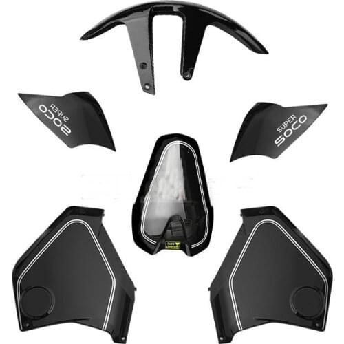 Electric Motorcycle Original Plastic Parts Fender Body Storage Cover for Super Soco