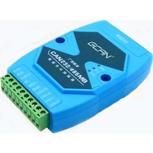 RS 232/485 to CAN bus module Modbus RTU to CAN gateway UART serial port to CAN