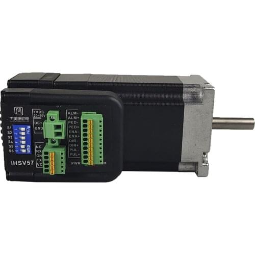 Servo motor NEMA23 / 57 JMC integrated servo IHSV57-30-14-36-01-BY motor driver + motor integrated 140W 0.45NM 3000rpm DC36V