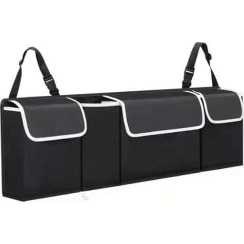 Adjustable Backseat Storage Bag Car Trunk Organizer High Capacity Oxford Car Seat Back Organizers Automobile Interior