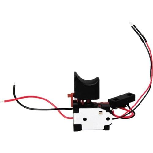 W/ Light Trigger Switch Drill Lithium Battery Speed Control Trigger Switch