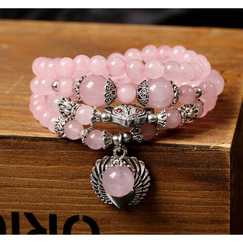 SYLAVKMJEWELRY Pink Bracelets