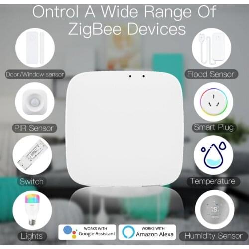 Smart Home Device ZigBee Gateway Host For Tuya APP Intelligent Device Control Center Voice Control Intelligent Joint Control