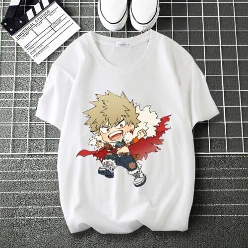 My Hero Academia Asui Tsuyu Pattern Printed High flexibility T-Shirt Round Neck Short Sleeve Modal Unisex Shirts