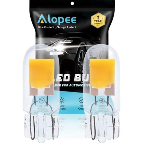 2-Pack T10 COB Light Source Warm White LED Bulbs Replacement for 194 W5W 168 501 Halogen Bulb Car Interior License Plate Lamp