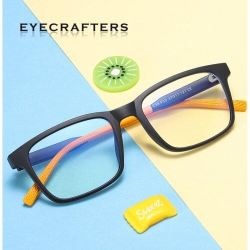 2020 NEW Kids Girl Boy Children Anti-Blue Light Glasses Goggle Reader Eyeglasses Frame Boys Girls Computer Blue Ray Glasses TR90