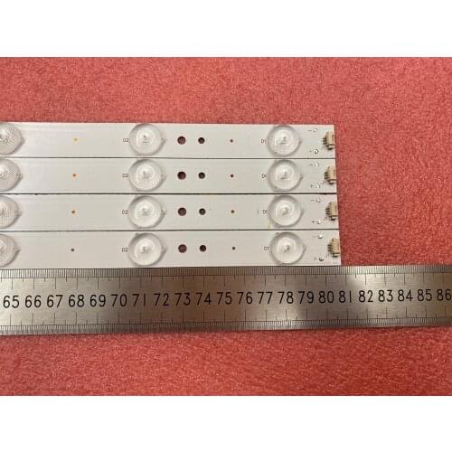 New 4 PCS 12LED 808mm LED backlight strip for LE40B3000 LED40ME1000 LED40D12-ZC14-04 A B LED40D12-03(B) A