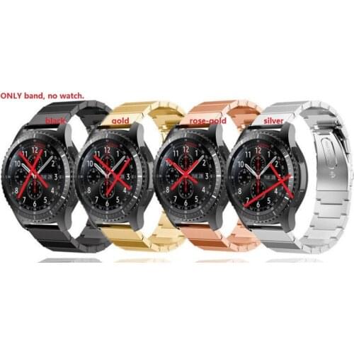 Free ship. 1pc.22mm Stainless Steel Wrist Band For Gear S3 Smart Watch Band Replacement Watch Bracelet For Gear S3 Classic front