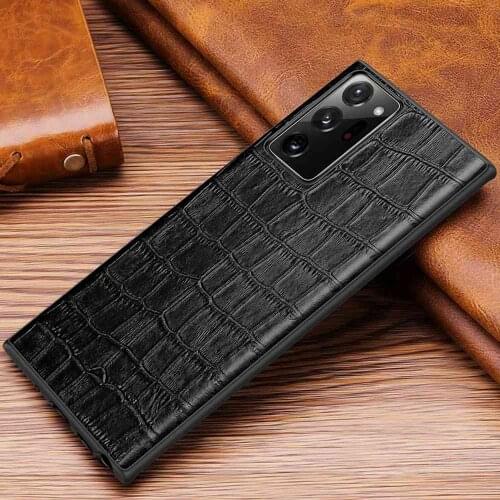 Genuine Leather Case For Samsung Galaxy Note 20 20Ultra Case Cover Luxury Anti Fall Coque For Samsung Note 20 Cases Soft Fundas