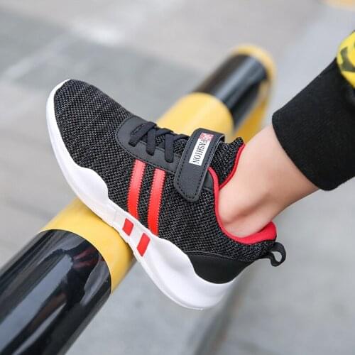 New Korean Shoes for Toddler Boys Breathable Mesh Fashion Leisure Sports Shoes for Boys Big Size 39 Light Comfortable Kid Shoes