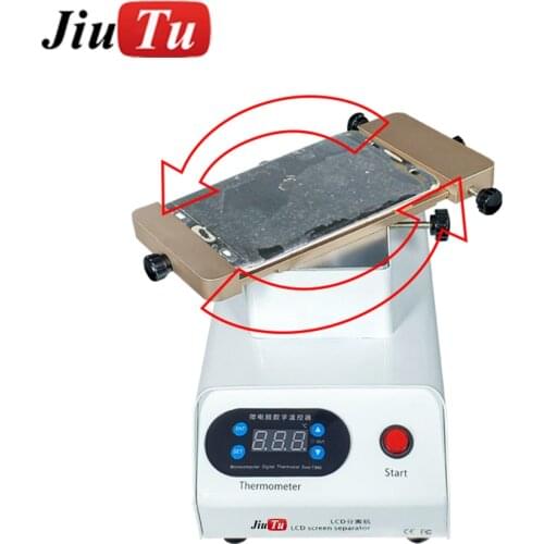 Strong Suction 360 Degree Rotary LCD Separator Built In Vacuum Pump Repair Machine For iPhone Samsung Refurbish