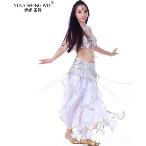 New Professional Belly Dancing Clothing Oriental Dance Outfits 2pcs/6pcs Belly Dance Costume Set For Women Performance Wear