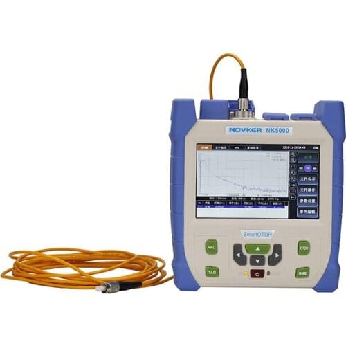 OTDR NK5000-SM​​-OTDR-1310-1550nm-28 / 26dB optical time domain reflectometer with VFL 5MW optical power meter