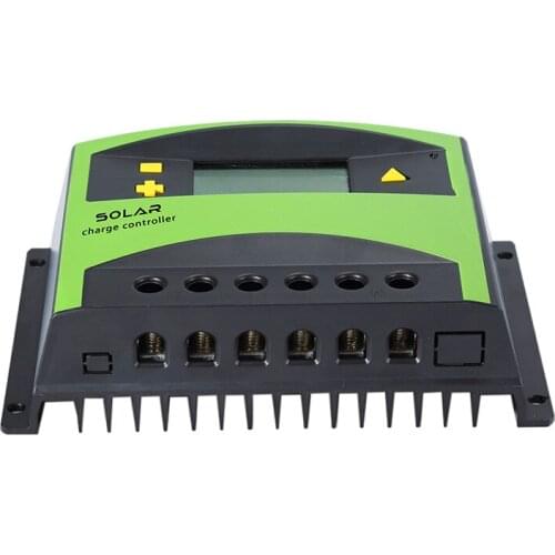 PWM 60A 50A 40A LCD Solar PV Charge Controller Solar Regulators Solar battery charger 12V 24V Auto with LCD display