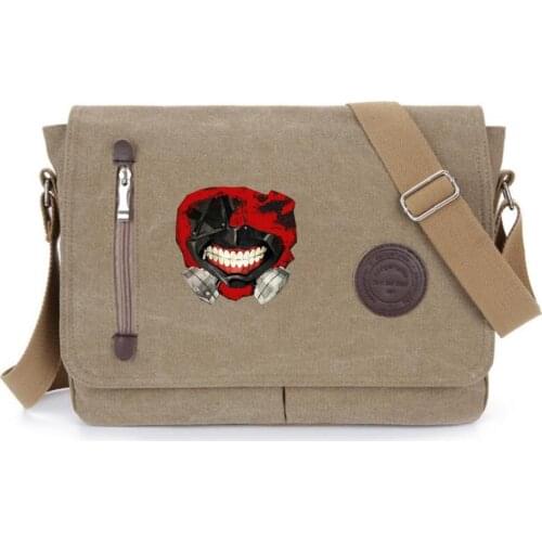 Tokyo Ghoul shoulder bag student bookbag Messenger Bags for Teens Boys Crossbodybag Women Travel Shoulder Bags