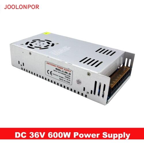 Lighting Transformer AC 110V 220V to DC 36V 600W Power Supply Adapter LED Strip Switch Driver
