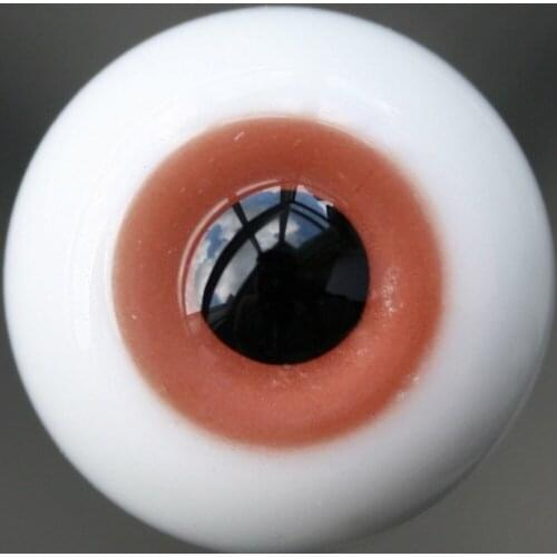 [wamami] 8mm Orangered For BJD Doll Dollfie Glass Eyes Outfit