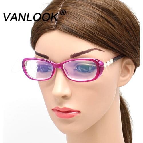 Women Rhinestone Reading Glasses For Sight Oculos de Grau Feminino Luxury Spectacle +100 125 150 175 200 225 250 275 300 350 400
