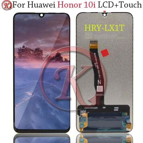 For Huawei Honor 10i LCD Display Touch Screen HRY-LX1T LCD Digitizer Assembly For honor honor 10 lite LCD Replace With Frame