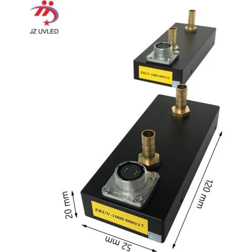 1pcs of COB LED UV GEL Curing Lamp for yi fortune UV flatbed printer Ultraviolet light ink Bar code printer dry cure 395nm