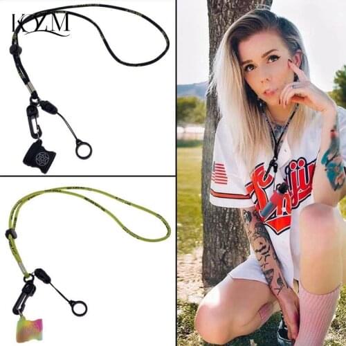 1Pcs Vapesoon Vape Silicone Lanyard Necklace With Ring Vapeband For Nfix Novo Zero Relx Yooz Nord Caliburn Crown