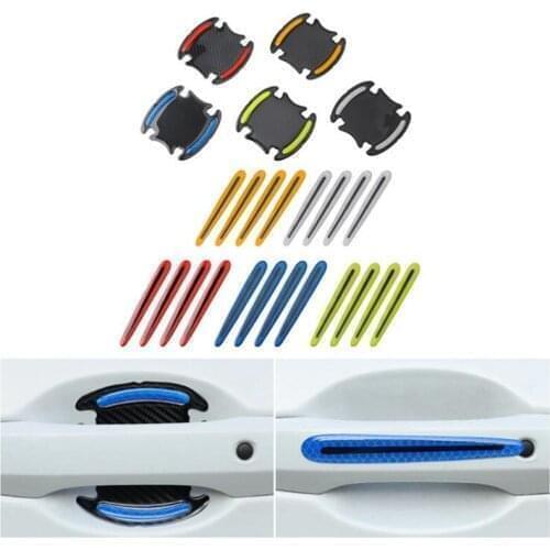 8Pcs/Set Car Door Handle Sticker Protection Cover For Cadillac ATS SRX CTS xt5 Bls XTS ELR STS CT6 Lexus RX NX RX300 RX330