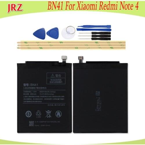 BN41 BM38 BN43 BN41H BN30 Battery For Xiaomi Redmi Note 4 4X MTK/Global/ Mi 4S M4S /Redmi 4A Bateria Accumulator AKKU+Tools