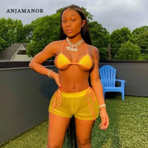 ANJAMANOR Beach Swimwear