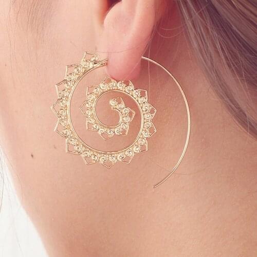 DIOMEDES Women's Gold Earrings