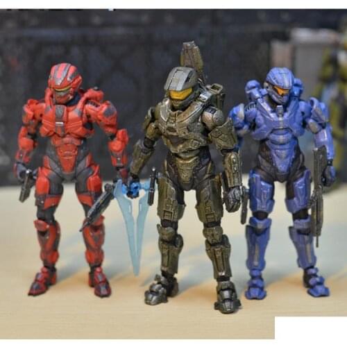 Halo 5 Sergeant Barcock Kelly Tanaka Figure