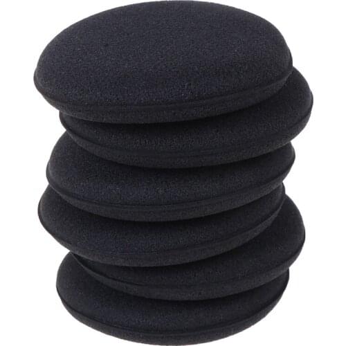 Hot sale 12pcs High Density Foam Sponge Auto Detailing Applicator Pad Best For Waxing and Polishing
