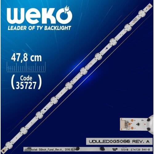 LG INNOTEK 50INCH _ FUNAİ_REV.A - VDVLED0GS066 RE V.A - 47.8 CM 10 LED- (WK-1197)