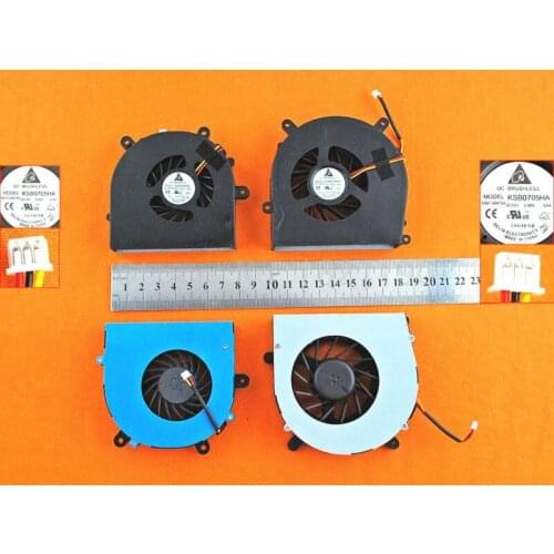 New Laptop Cooling CPU FAN for Terrans Force X511 X611 X711 X811,Clevo P151HM P150HM(a pair of fan ) BS6005MS-US4/BS6005MS-UOD