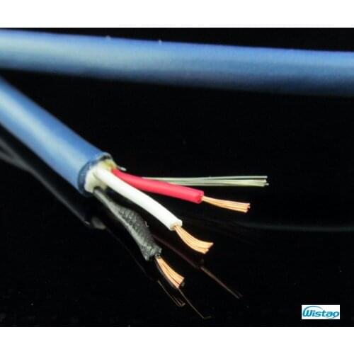 AR Parallel Audio Signal Cable Balance Cables US 22A Oxygen-free Copper Tin Foil Shielded Tension Cotton Wire DIY Free Shipping