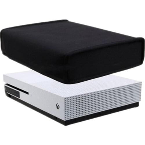 Dust Proof Cover Sleeve Guard Case Waterproof Anti-scratch Black Game Accessories for Xbox One Slim Console