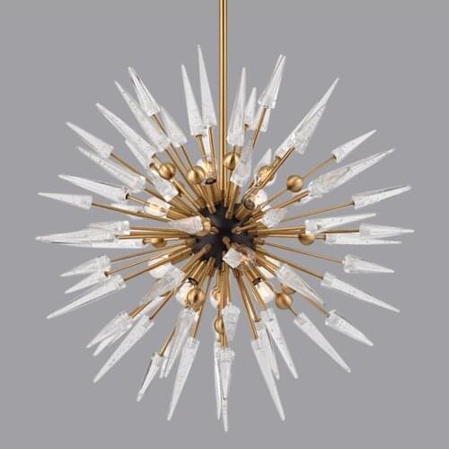 New LED chandelier designer villa living room dining room bedroom decoration lamp luxury art lamp