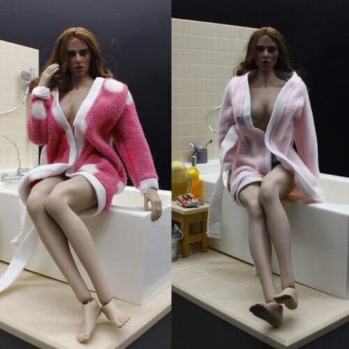 1:6 female soldier woman doll costume model accessories pajamas nightgown 12 inch movable dolls in stock