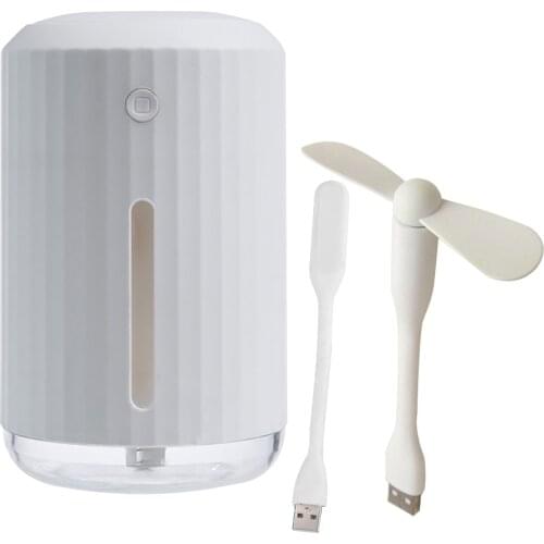 220ML Electric Air Humidifier Aroma Essential Oil Diffuser USB Plug LED Night Lamp Mini for Home Spa Car Mist Spray Aromatherapy