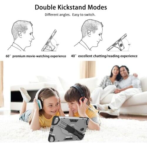 Case for Samsung Galaxy Tab A A2 10.5 inch 2018 SM T590 T595 T597 TPU + PC cover Rugged stand Heavy Duty Funda Tablet + pen