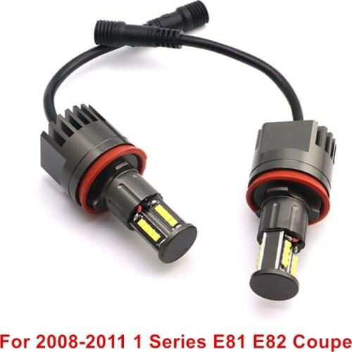 For BMW 2008-2011 1 Series E81 E82 Coupe LED angel eyes light IP65 Day light LED Marker 6000K Ultra Bright High Power