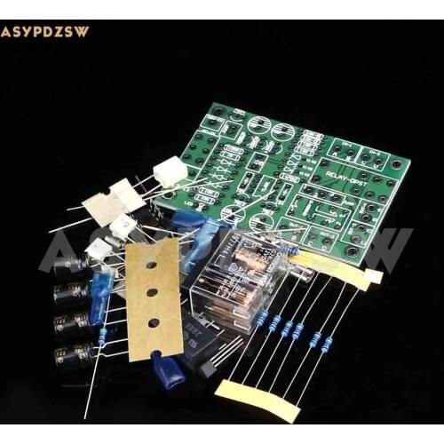E12-II Headphone power amplifier AMP Protection circuit DIY kit can switch with delay