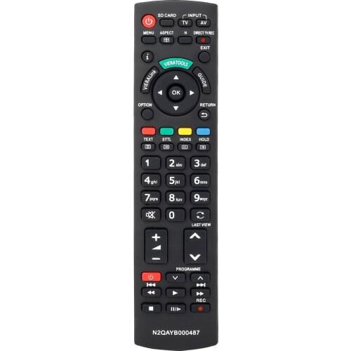 IR Remote Control N2QAYB000487 for Panasonic TV N2QAYB000572 EUR7628030 EUR7628010 N2QAYB000352 N2QAYB000753 Smart