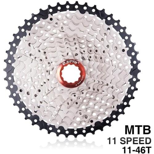 Mountain Bike Cassette Flywheel 11 Speed 11-46T Sprockets Large Tooth Flywheel MTB Bicycle Cassette Fly Wheel Sprocket Parts