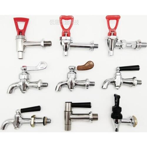 Boil water brass faucet hot water bucket water heater fittings