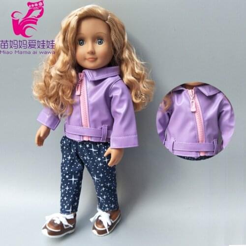 18" american doll clothes set for born baby doll outfit for 38cm reborn baby doll clothes dresskids gifts